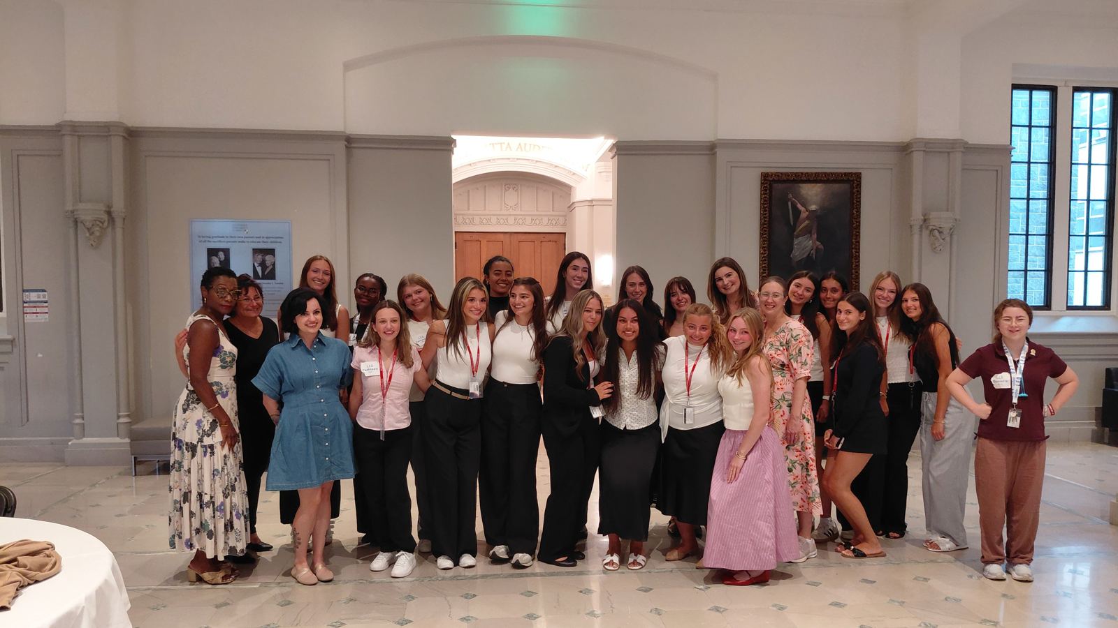 A group of L.E.O. students and mentors at the 2026 Summit