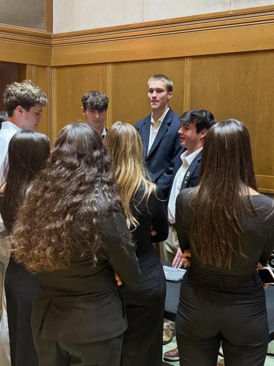 Photo 1 from IronWorks 2026: Don Bosco Prep’s L.E.O. Seniors Pitch to Real Sharks