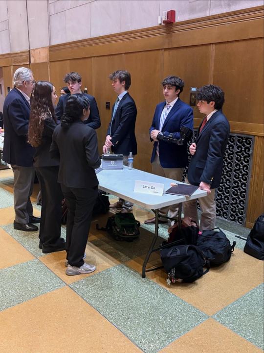 Photo 3 from IronWorks 2026: Don Bosco Prep’s L.E.O. Seniors Pitch to Real Sharks