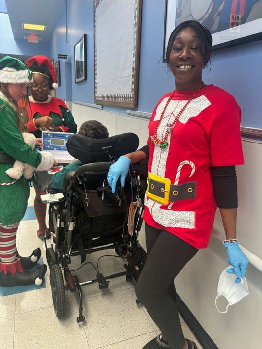 Photo 9 from Spreading Holiday Cheer: The Leonidas Foundation and UPS Deliver Joy to NJEDDA Students