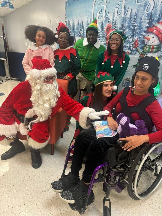 Photo 7 from Spreading Holiday Cheer: The Leonidas Foundation and UPS Deliver Joy to NJEDDA Students